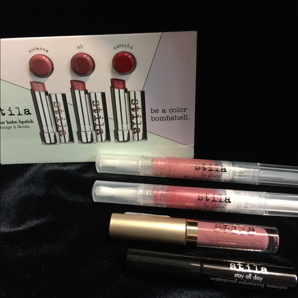 Stila Lip Set - plus Mascara and Samples NEW